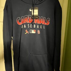 Nike Navy Cardinals Baseball Hoodie